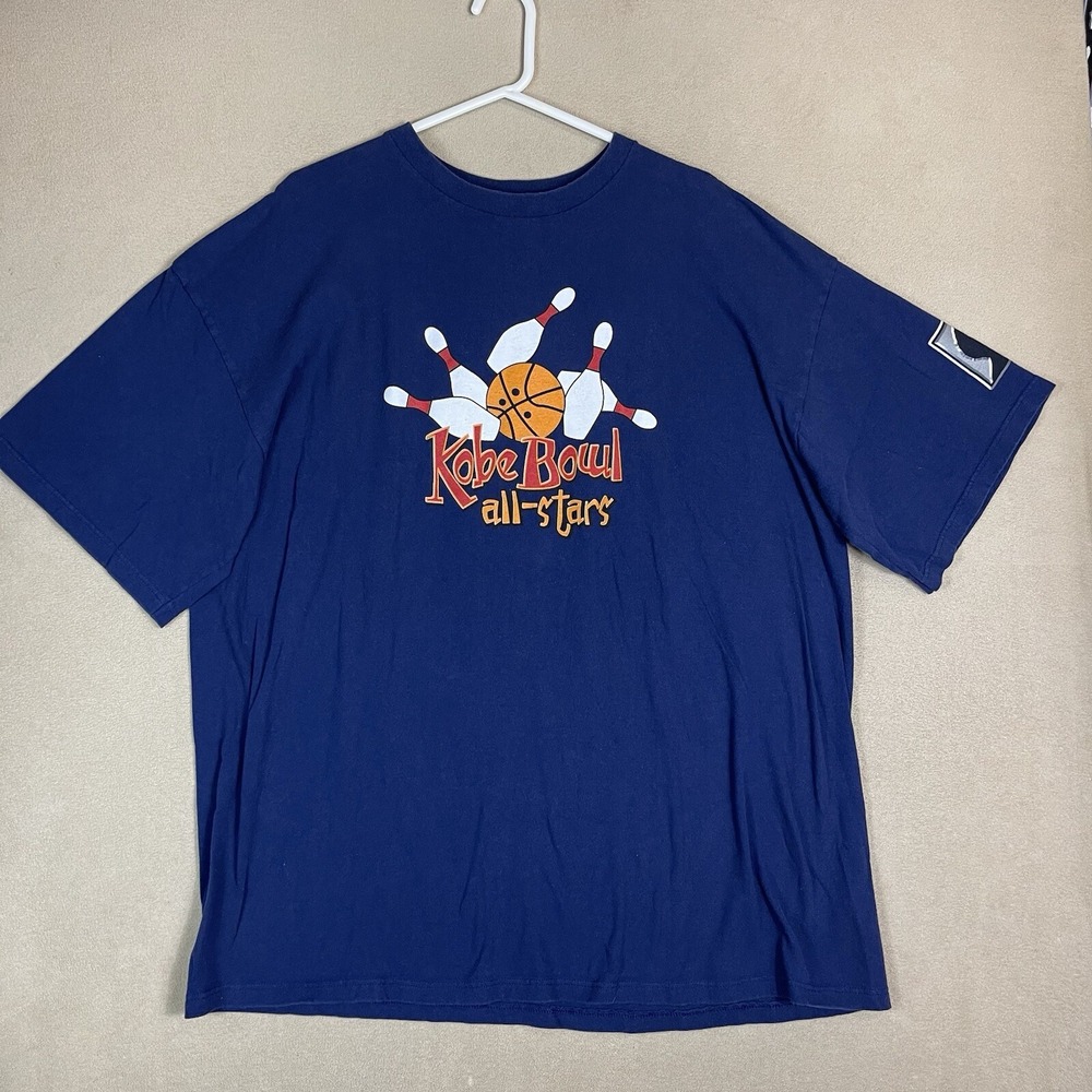 Adidas‎ Shirt Mens XXL Blue Kobe 8 Bowl All Starts Short Sleeve T-Shirt Adult